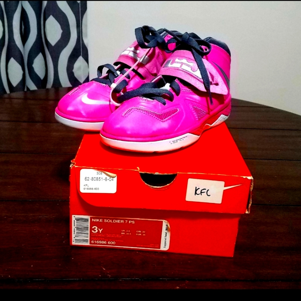 Pink Nike Air